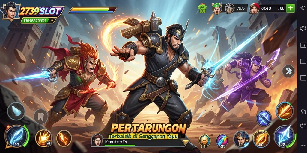 Screenshot utama dari 2739SLOT menampilkan gameplay action yang mendebarkan.