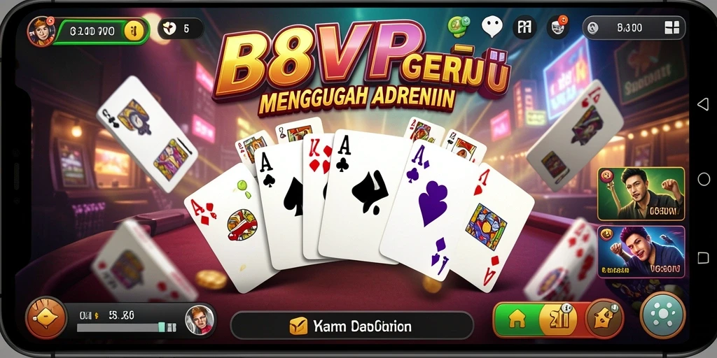 Tampilan gameplay seru dari B8VIP di dunia Domino.