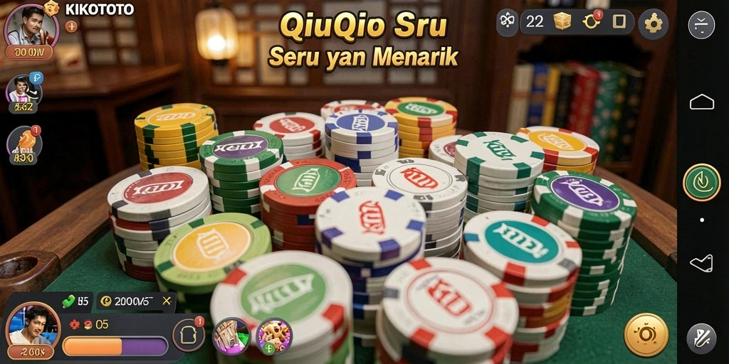 Tampilan gameplay seru dalam KIKOTOTO dengan kartu yang menantang.