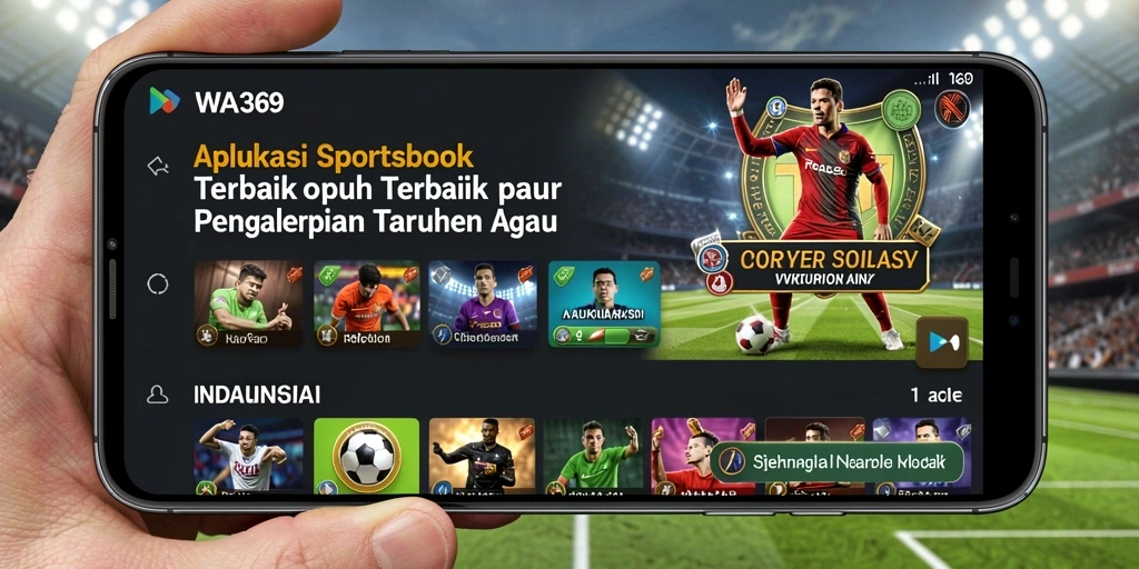 Tampilan menarik dari gameplay taruhan di WA369 dengan berbagai pilihan olahraga.