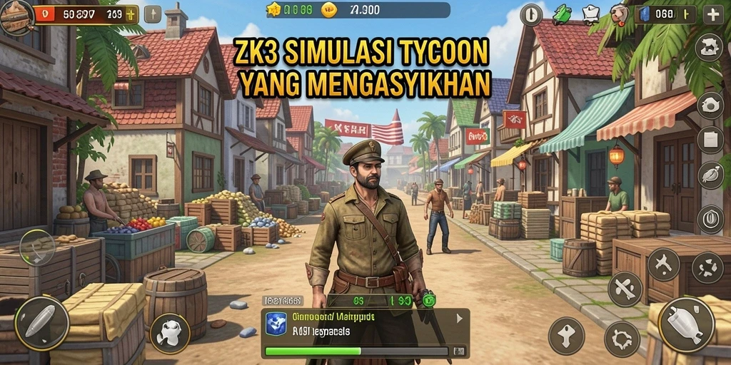 Tampilan gameplay ZK3 yang menarik dan interaktif.